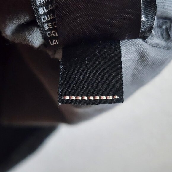 Harley-Davidson Sleeveless Shirt Mens XL Gray Frayed Denim Vest Biker 99053-13VM - Picture 9 of 13